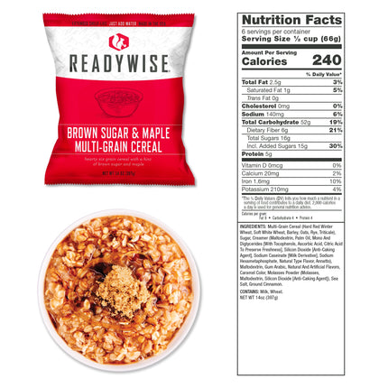 ReadyWise 720 Servings of Ready Wise Emergency Survival Food Storage