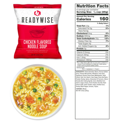 ReadyWise 720 Servings of Ready Wise Emergency Survival Food Storage