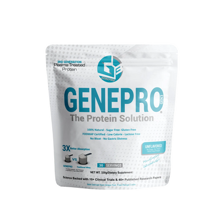 GENEPRO G3 100% Unflavored-Protein 30 Servings