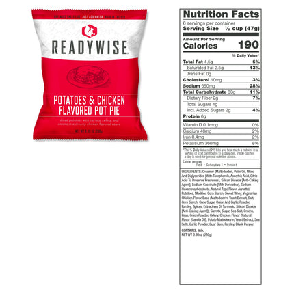 ReadyWise 720 Servings of Ready Wise Emergency Survival Food Storage