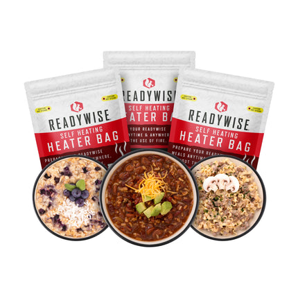 ReadyWise Self Heating Meal Combo