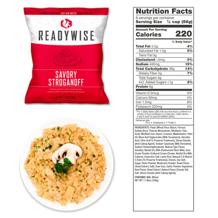 ReadyWise 720 Servings of Ready Wise Emergency Survival Food Storage